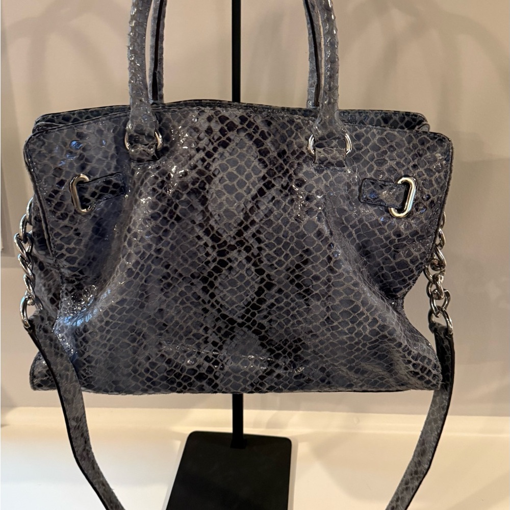 Michael Kors Hamilton Python Satchel
Shoulder Bag - image 2